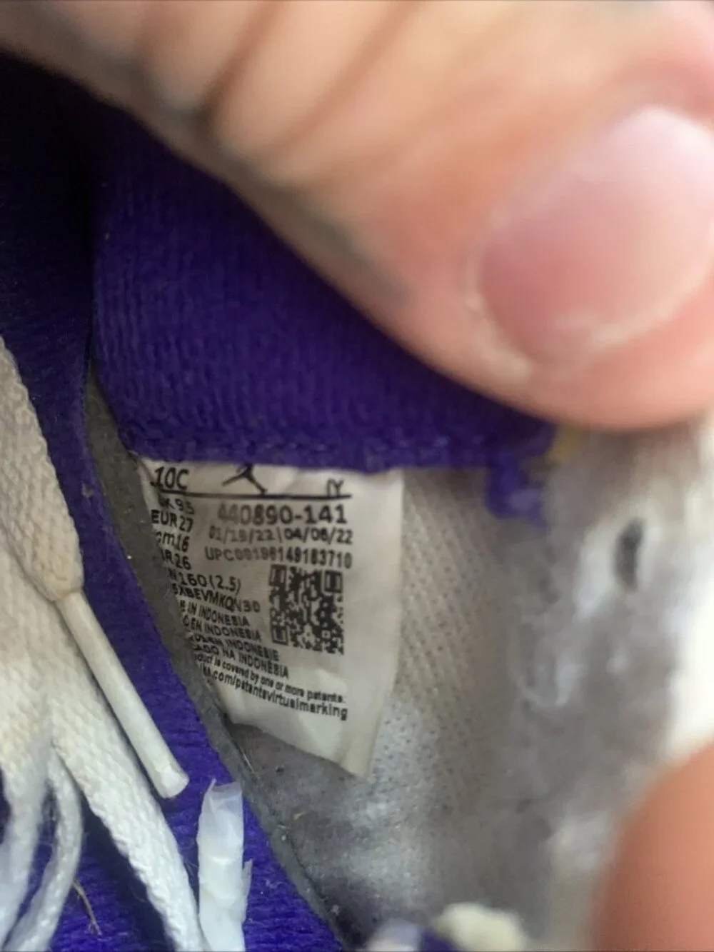 Jordan 5 Retro Toddler Purple